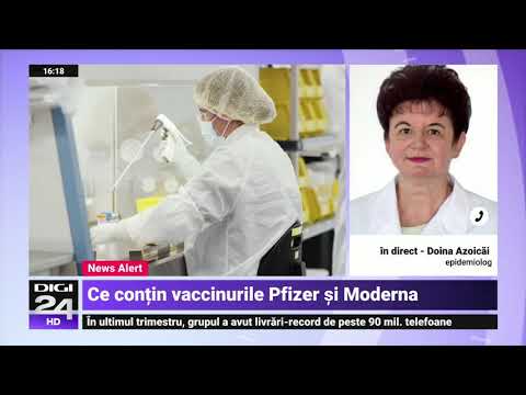 Ce substanțe conțin vaccinurile Pfizer și Moderna  Digi24