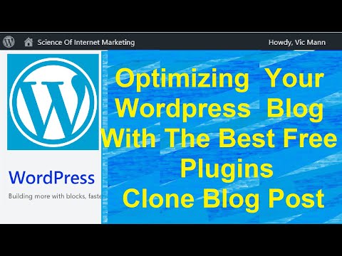 Optimizing Your Wordpress Blog - Duplicate or Clone Post with Free Plugin
