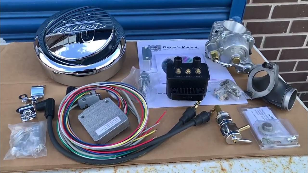 Harley Davidson Twin cam efi to carb kit super E Ignition filter easy fit CustomCruisersLimited