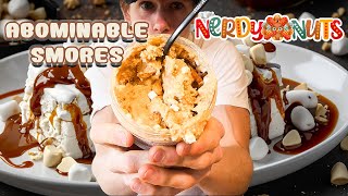  Indulge In Sweet Heaven Nerdy Nuts Abominable Smores Peanut Butter Treat Review 