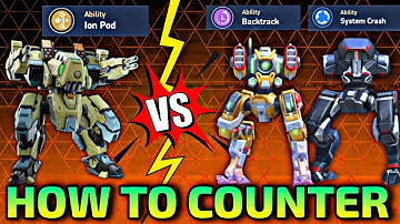 Gatecrasher Vs System Crash, Backtrack || Mech Arena