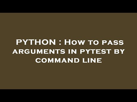 PYTHON : How