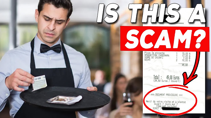 Don't Get SCAMMED in Paris Restaurants & Cafés