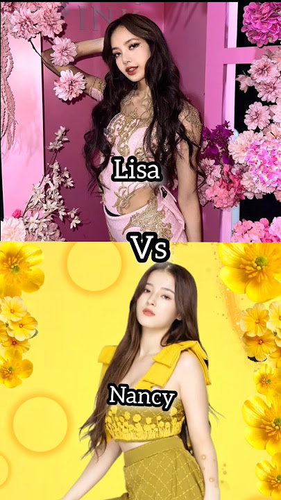 💗lisa vs Nancy💛 #shorts #viral #vs #lisa #nancy #fypシ #shorts #blackpink #ot7 #trending #shortsfeed🥰