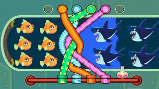 Save the fish Fishdom / Fish rescue game / ios android gameplay Walkthrough levels 875-885 Part #47