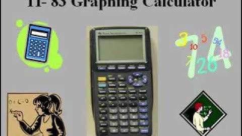 TI-83/84 Graphing Calculator Tutorial by mathmyway