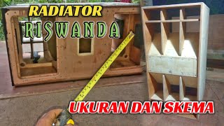 Mengukur Box Subwoofer, Box Radiator 18 Inch