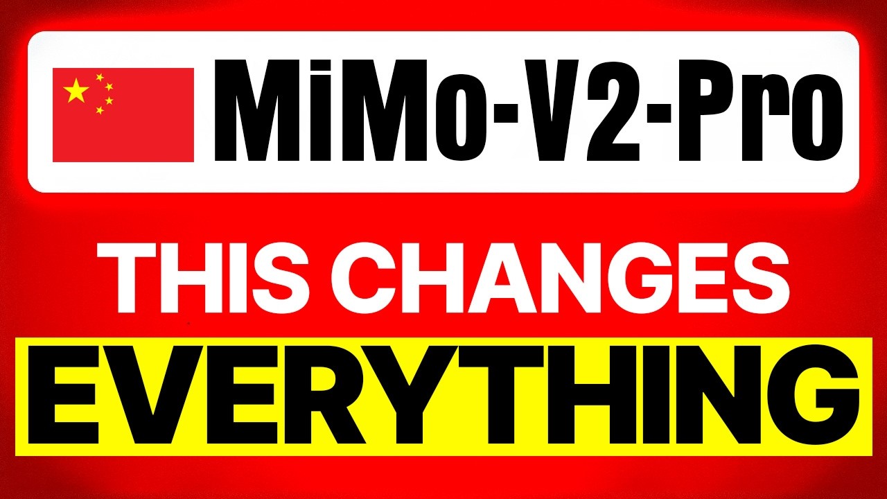 NEW Chinese Xiaomi AI MiMo-V2-Pro
