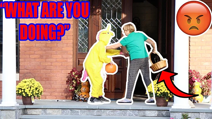 TAKING ALL THE CANDY ON HALLOWEEN!