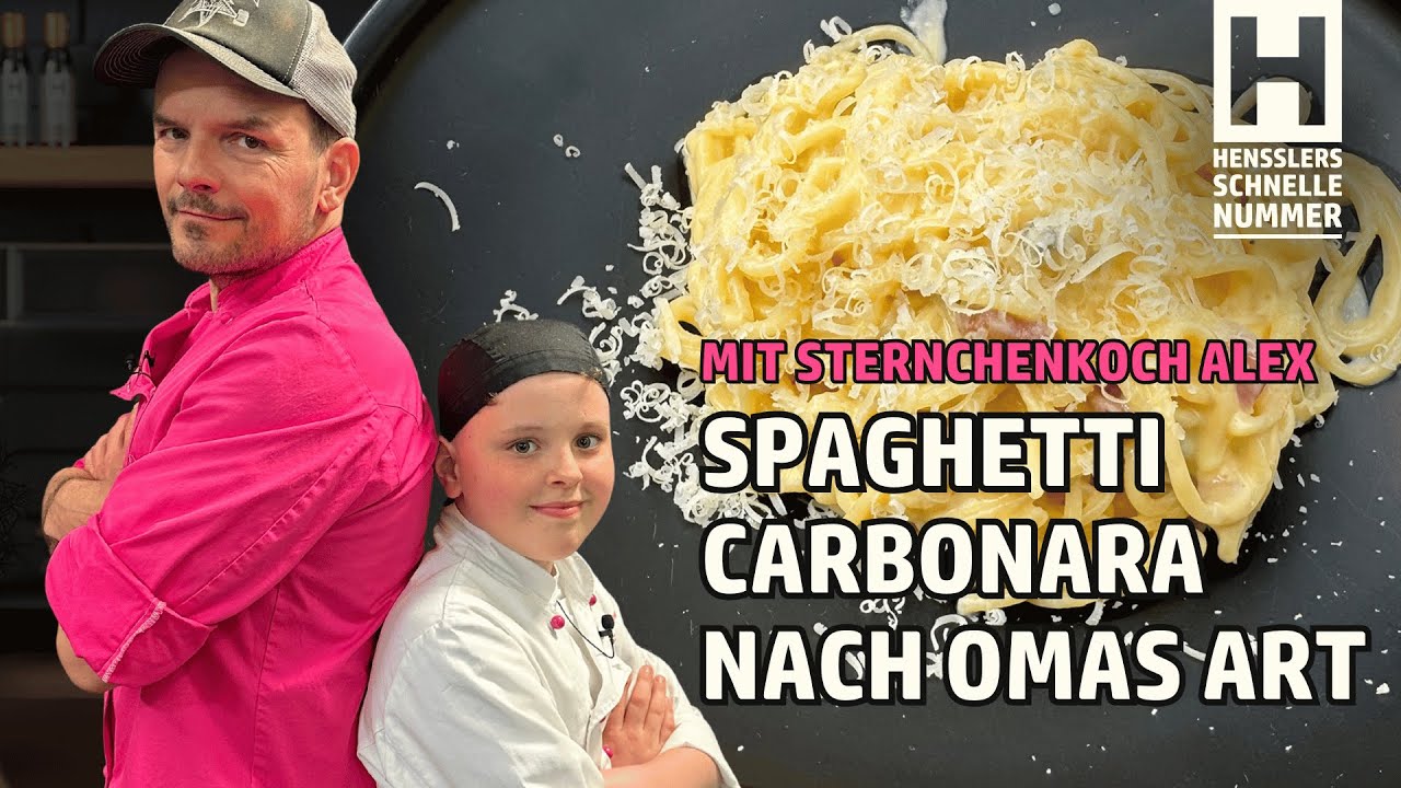 Schnelles Spaghetti Carbonara nach Omas Art Rezept von Steffen Henssler