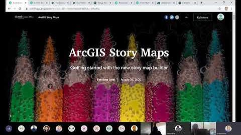 Webinar -  ArcGIS StoryMaps Getting Started with the New Story Builder