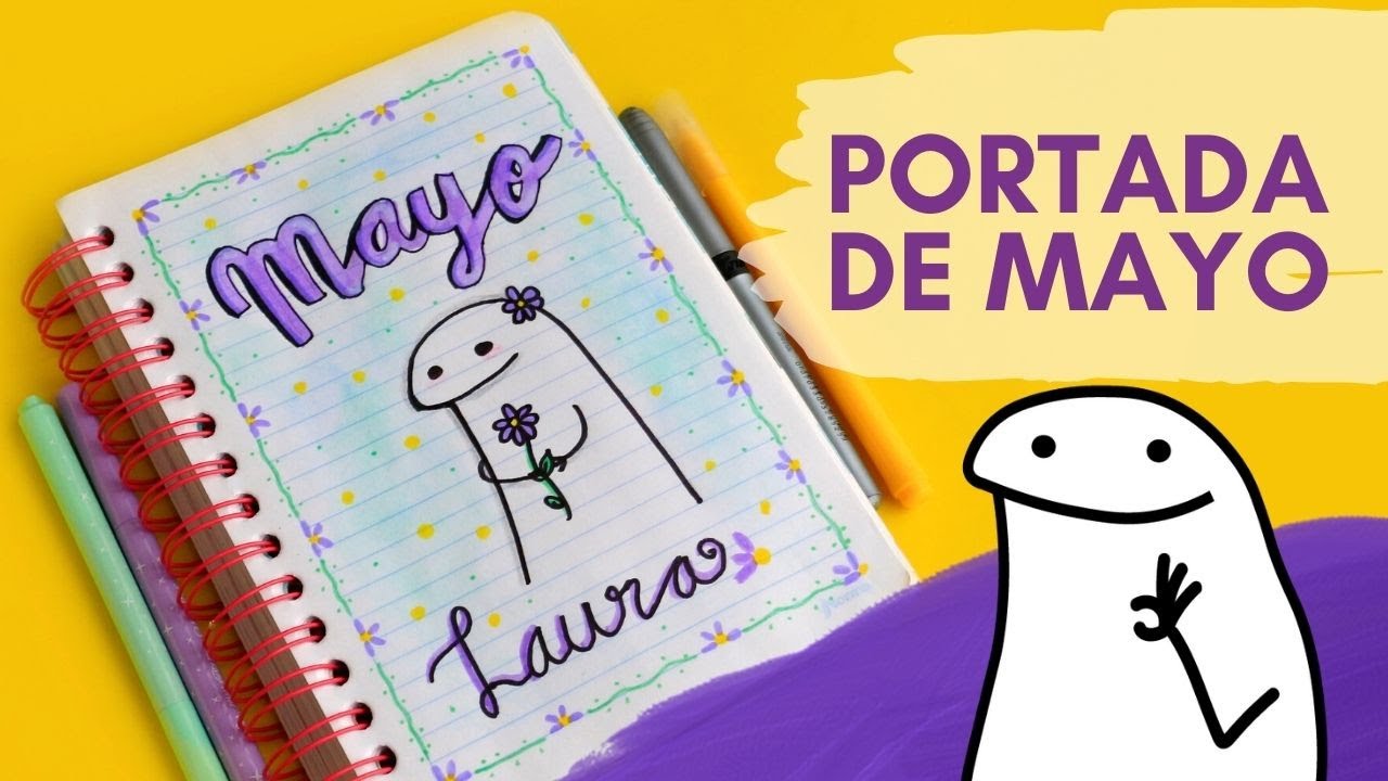 ⭐Portada del mes de MAYO flork ⭐Caratula | Tapa de cuaderno (deformito) -  thptnganamst.edu.vn