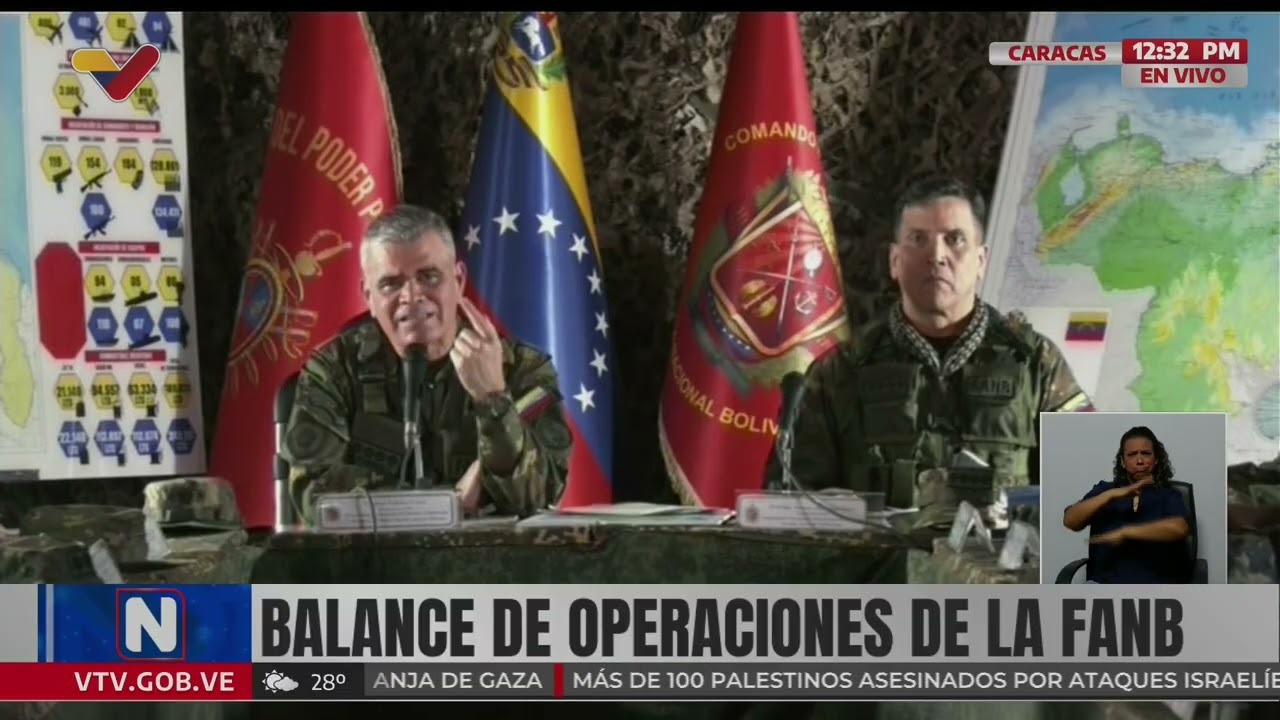 Titular de Defensa venezolano advierte que lucharán si EE.UU. "pone un pie" en su territorio