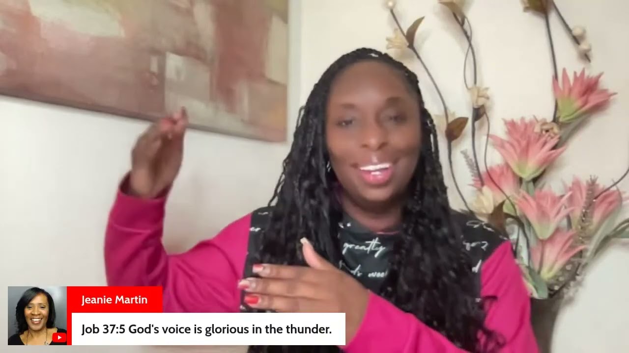 Bible Study #55 |  Job 38 - God Speaks To Job