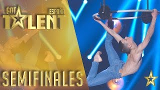 David Pereira Y Su Espectacular Danza Con Acrobacia Semifinales 2 Got Talent España 2016