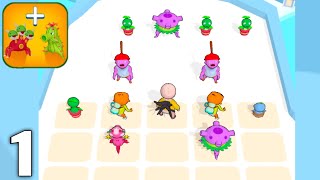 Merge Monster Plant Evolution - Gameplay Walkthrough Part 1 All Levels 1-15 (Android & iOS) screenshot 3