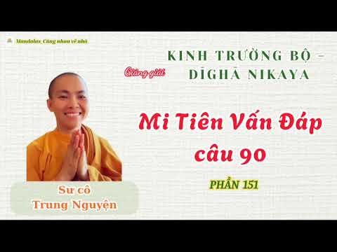 Phần 151 chia sẻ [ MI TIÊN VẤN ĐÁP - Câu 90] - Sư Cô Trung Nguyện