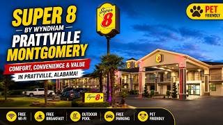Super 8 by Wyndham Prattville Montgomery | Pet-Friendly Hotel in Prattville, Alabama.