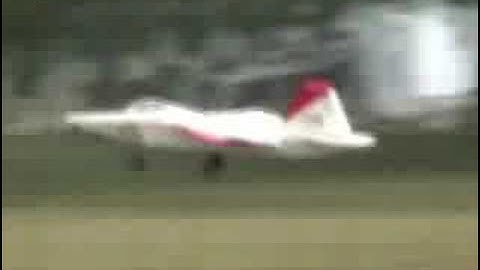 HANGAR 9 F-22 RAPTOR SLOW MOTION RC AIRPLANE FAST CRASH JET