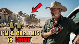 I Caught HOA Destroying My House With a Bulldozer — They Didn’t Know I’m a Cop!