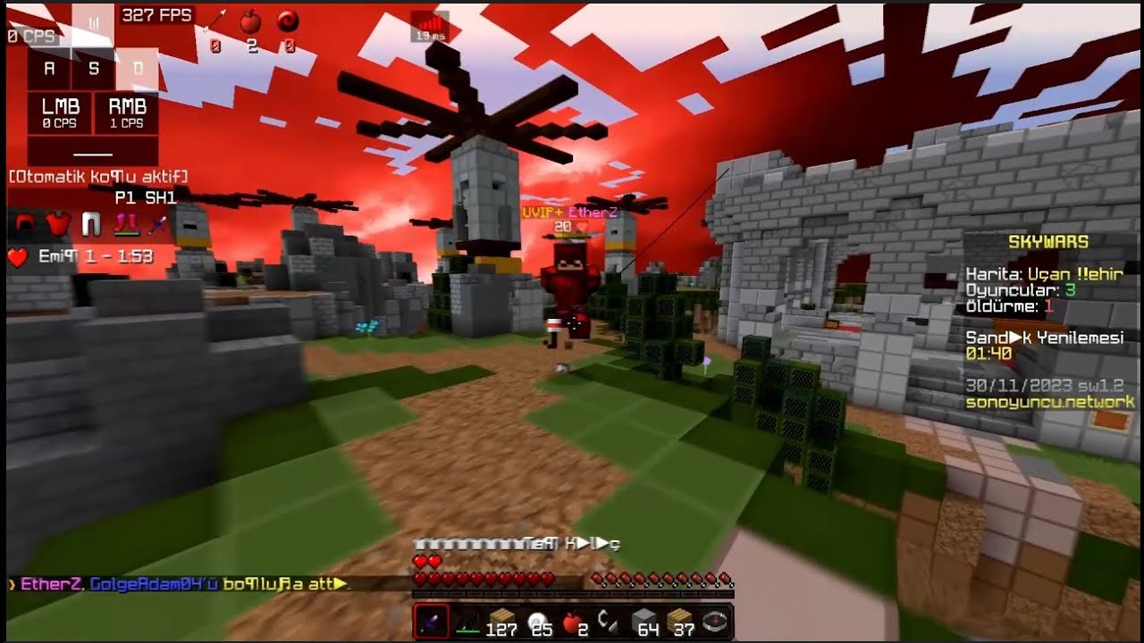 Sonoyuncu Skywars Mini Kill Montage