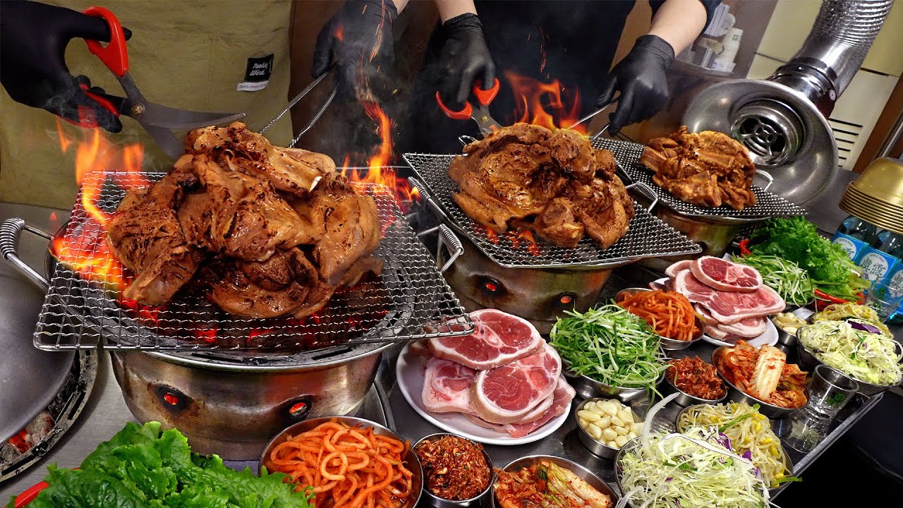 국내산 돼지 양념갈비 400g이 13,900원? 상차림비도 없어요! 조리자격증만 5개! 모든 반찬 싹 다 만드는 단골 많은 동네 골목식당┃Galbi /KoreanStreetFood