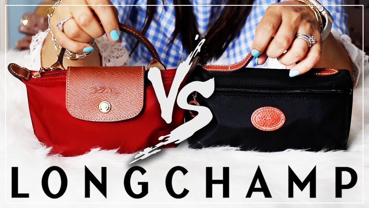 Longchamp Le Pliage Pochette Cosmetic Bag 