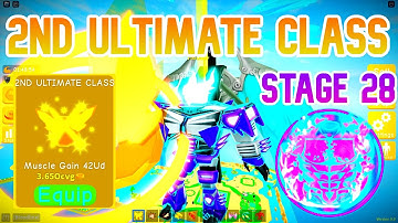 I Unlocked 2nd Ultimate Class in Lifting Simulator! +1.671Sxvg Muscle a Click!