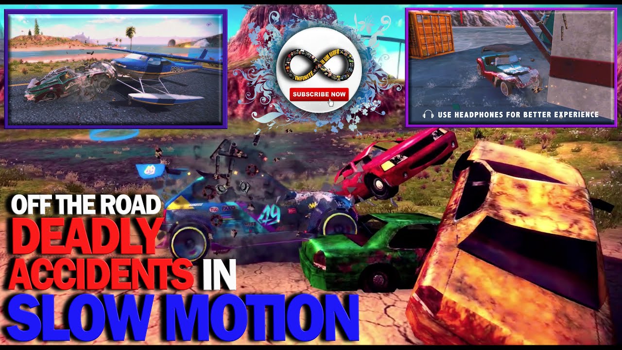 Off The Road Deadly Accidents in Slow Motion OTR | Android New Gameplay ...