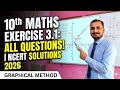 10th Maths Exercise 3.1 Question All Questions | Graphical Method | NCERT Solutions 2026