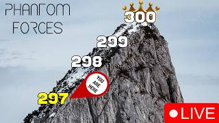 🔴LIVE🔴3 RANKS AWAY FROM RANK 300!!!🔴ROBLOX🔴PHANTOM FORCES🔴DUAL STREAM🔴