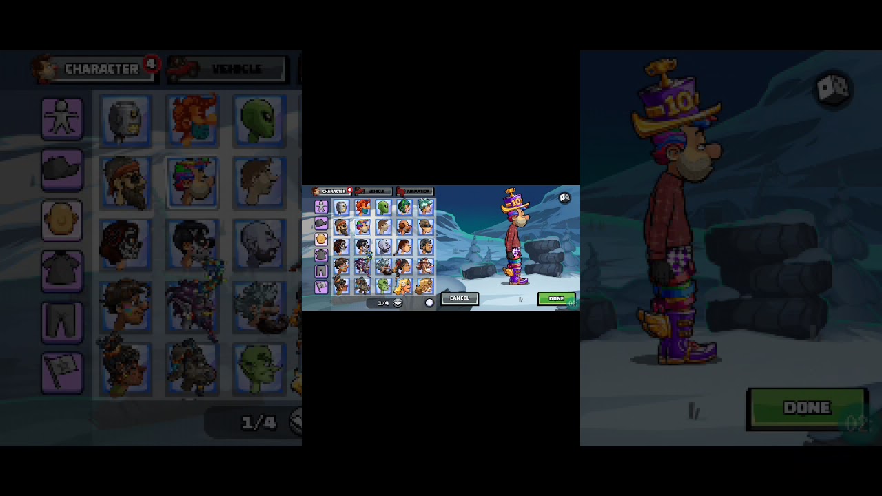 Hill Climb Racing 2. Itasha Rally Car paint showcase