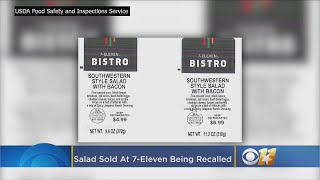 Recall: Ready-To-Eat Salads With Bacon Sold In Texas May Have Salmonella