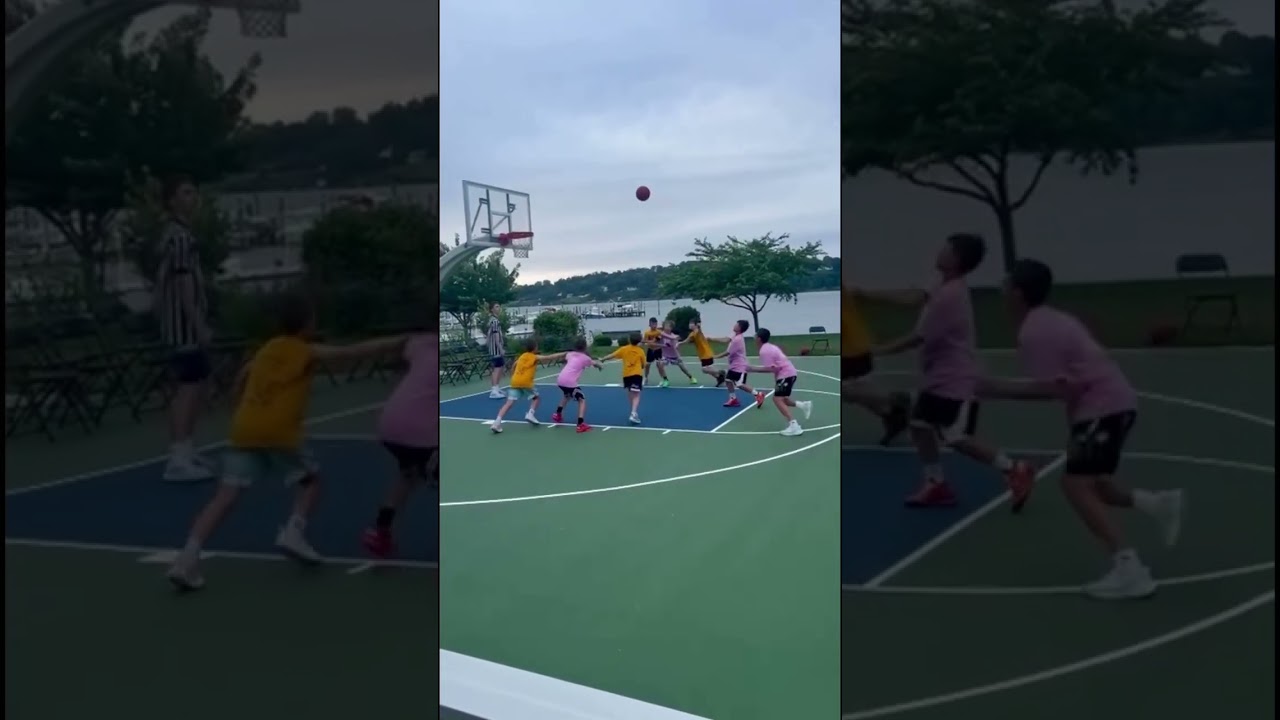 First basketball game 