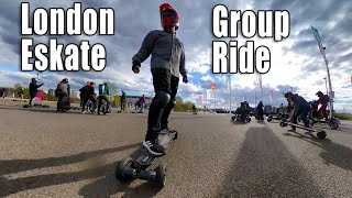 London Eskate Group Ride - Apr 2022 Resimi