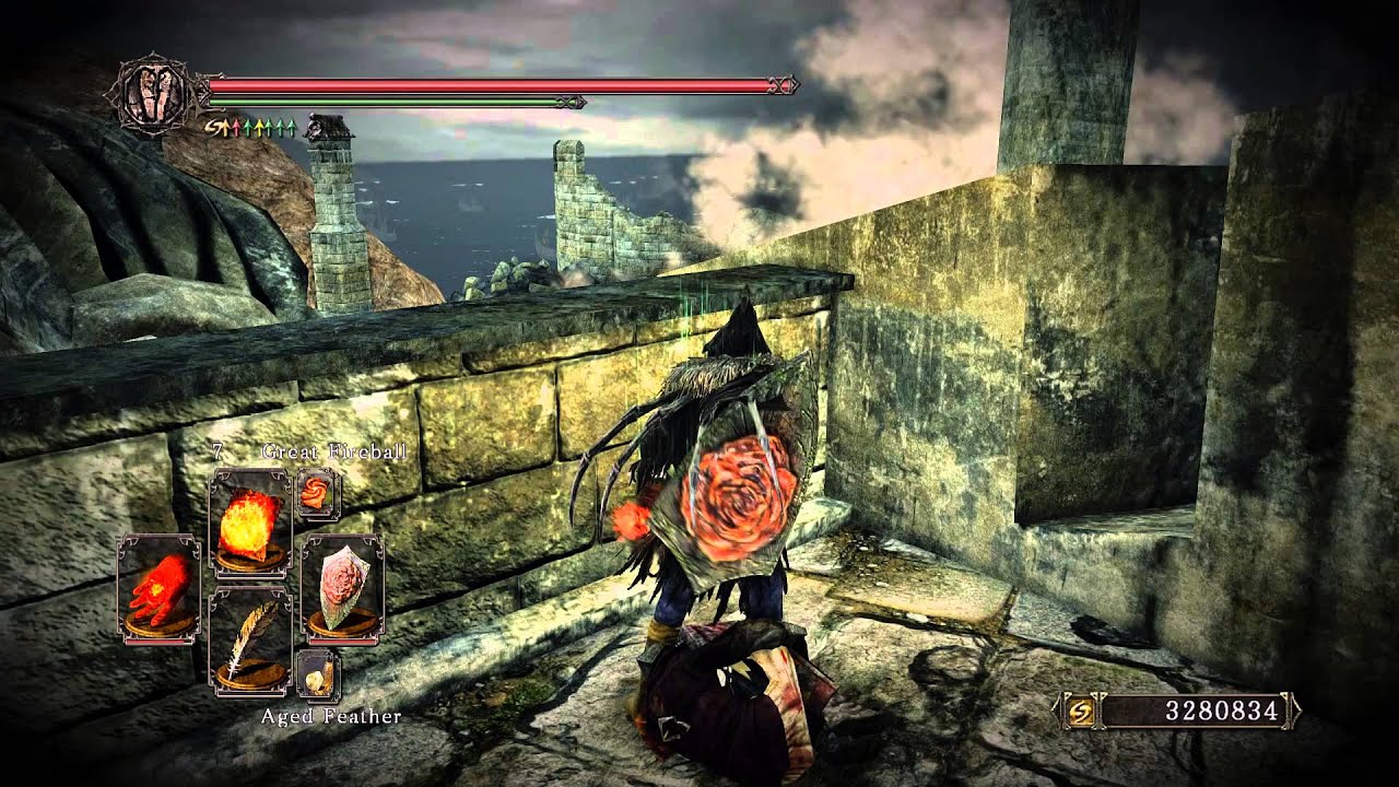 Speedfarming the Giant Lord as Pyromancer - Dark Souls 2 SotFS - YouTube