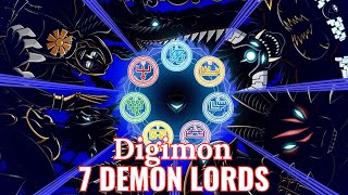 Os 7 Lordes Demoníacos A Face Mais Sombria De Digimon