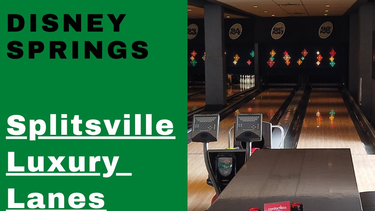 Splitsville Luxury Lanes Menu , Review - Disney Springs