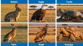 Top 30 Animals Doppelganger Comparison (Animals that look very similar but are different species)