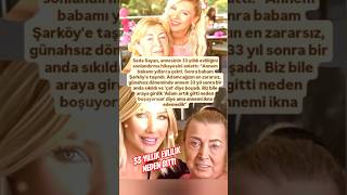 SEDA SAYAN'DAN YILLAR SONRA ANNESİNİN 33 YILLIK EVLİLİK HİKAYESİNİ SAMİMİ SÖZLERLE ANLATTI