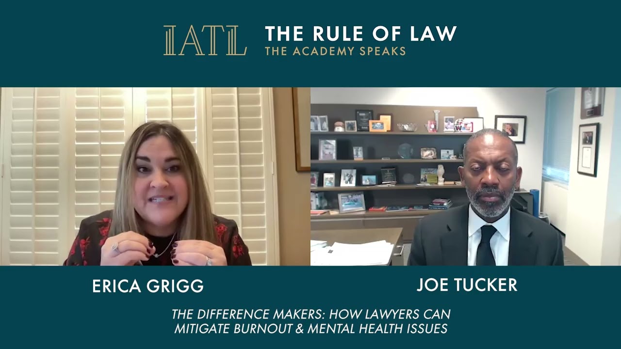 The Difference Makers: How Lawyers Can Mitigate Burnout & Mental Health Issues