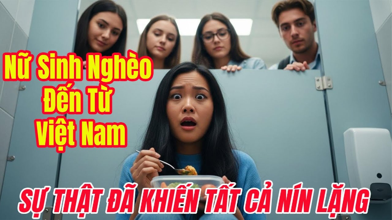 Ảnh Chụp Lén Nữ Sinh Việt Ăn Cơm Trong Toilet ĐH Mỹ Gây Sốc, Nhưng Biến Cố Sau Đó Dậy Sóng Nước Mỹ.