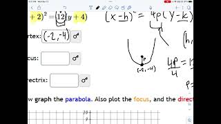 SM2 14.2-1: Graphing a Vertical Parabola