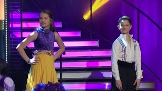 Elsa och Bagration i en samba - Let's Dance junior (TV4)
