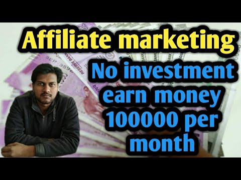 How to earn money affiliate marketing programs very simple trick 100000 ...