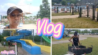 Rolling hills Park | That slide 🛝 almost took me out!! 🥴