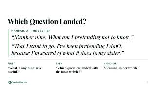 5.3.2 - Coaching a Client Who Keeps Circling a Decision: Six Weeks, One Decision Reveal