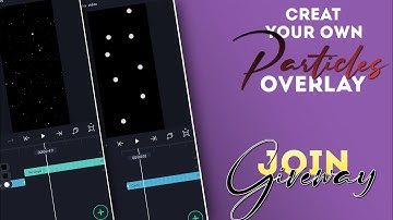 Create Your Own Particles Overlay or Background | Alight Motion Tutorial #particlestemplate #presets