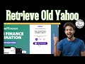 How To Retrieve Old Yahoo Account | Access Emails Again (2025)
