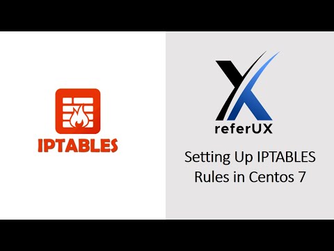 Setting Up IPTABLES Rules in Centos 7